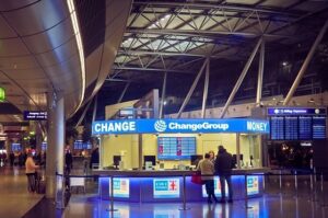 Aéroport de Prague – changer son argent