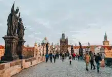 Prague en mars Prague en Mars