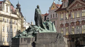 statue de Jan Hus