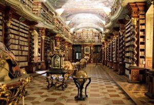 Bibliothèque baroque du Clementinum de Prague