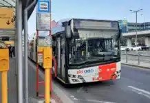 Le bus 59 de l’aéroport au centre de Prague Bus 59 de Prague